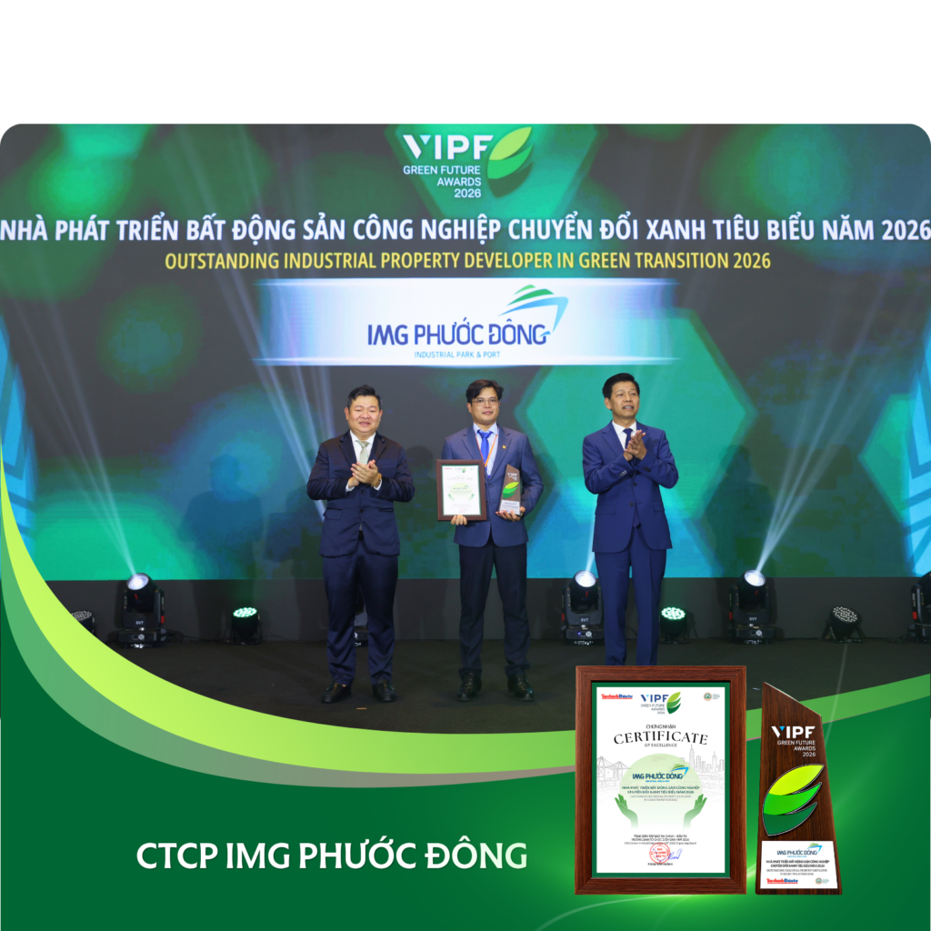 Nhà phát triển Bất động sản công nghiệp chuyển đổi xanh tiêu biểu năm 2026