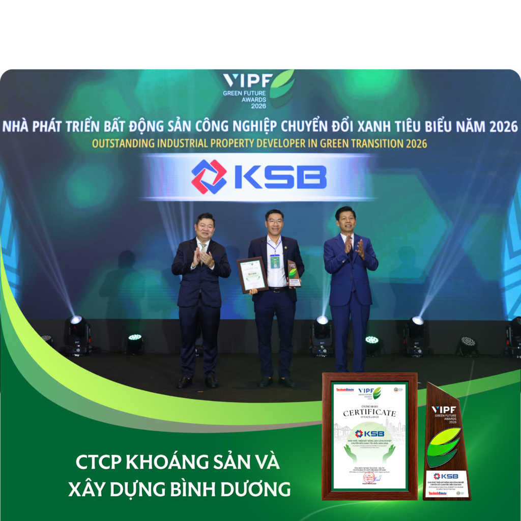 Nhà phát triển Bất động sản công nghiệp chuyển đổi xanh tiêu biểu năm 2026