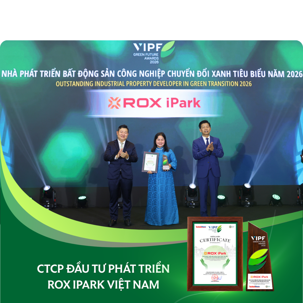Nhà phát triển Bất động sản công nghiệp chuyển đổi xanh tiêu biểu năm 2026